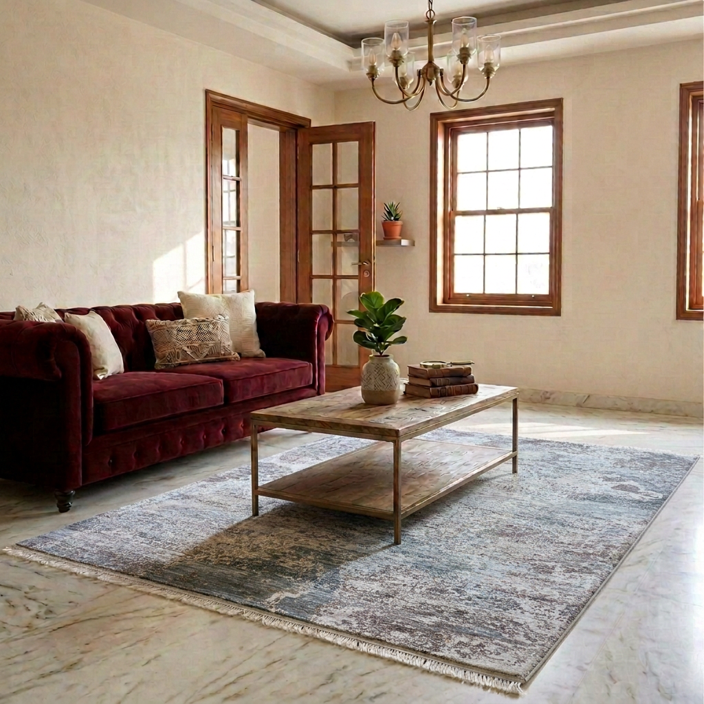 Tundra Mist Rug - 300x200 cm