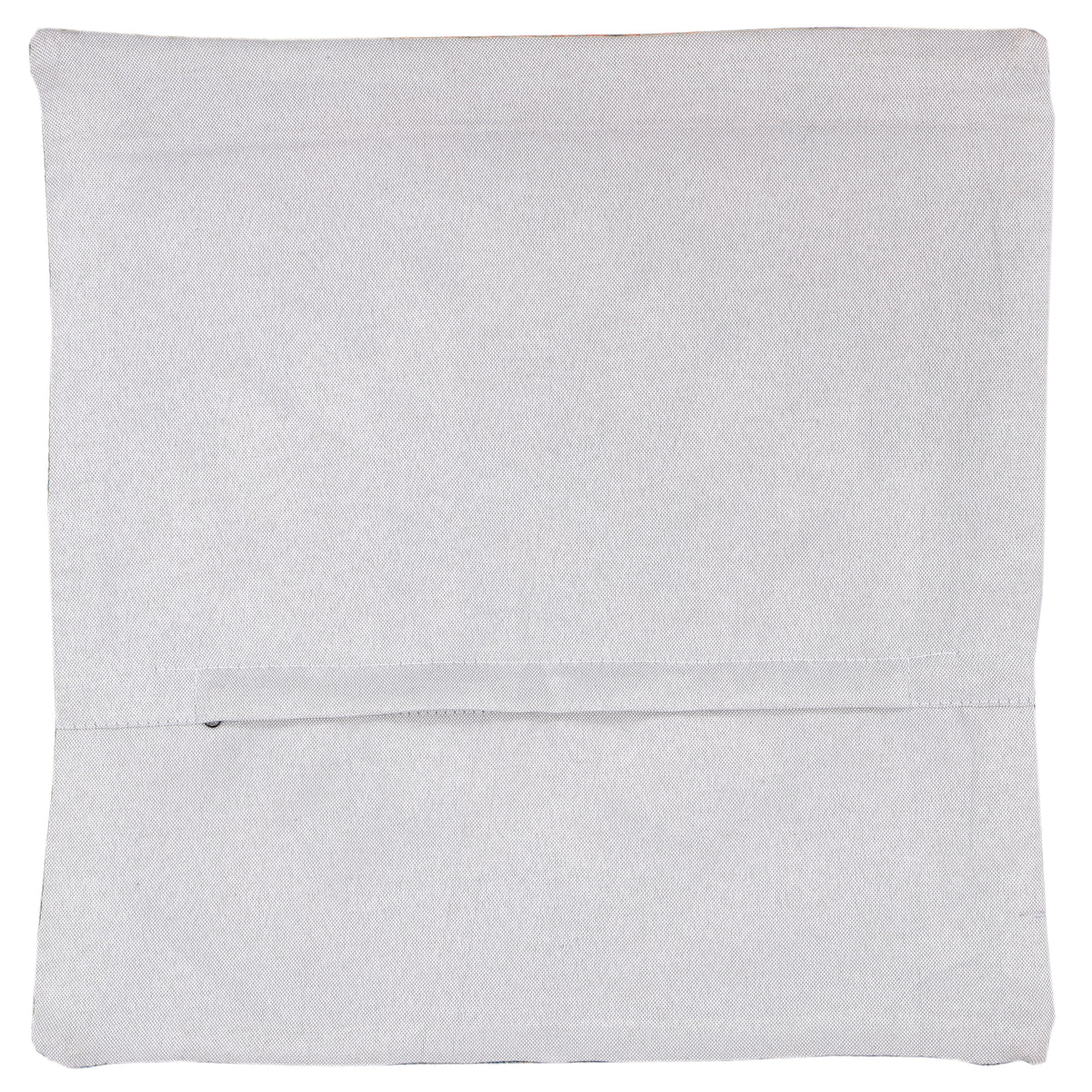 Plain light fabric cushion cover 45x45 cm, simple square backing